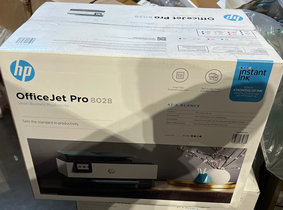 HP OfficeJet Pro 8028 All-in-One Printer (Brand New) - Image 1 of 1