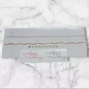 Anniversary Scrapbooking Stickers Lot 13 Pc Wedding Rings Pearls Mrs Grossmans - Picture 1 of 6