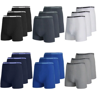 Мужская эластичной хлопок трусы-боксеры (3-Pack) (размеры: S-2XL) новый с Ярлыками Бесплатная доставка - Изображение 1 из 2