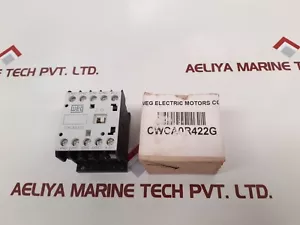 WEG CWCA0.22E CONTACTOR CWCA0 CONTROL RELAYS 24V 60HZ IEC/EN 60947 VDE 0660 - Picture 1 of 8