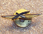 Uruguay C1940s Old "Pluna" Aircraft Extinted Cia. Airplane Winged Enameled Pin