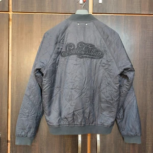 Louis Vuitton Navy Embroidered Reversible Bomber Jacket Size 52 - Picture 1 of 24