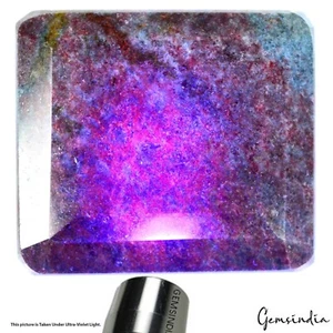 1970 Cts Natural Sin tratar Rubí Kyanite Octágono Corte Octágono Enorme Gema Suelta - Imagen 1 de 7