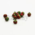 Polymer Clay Miniature Garden Food Tiny Clay Apples Groceries Apple Fruits 1:12