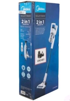MIDEA Hoover Vacuum Cordless 2 in 1 LI-ION BATTERY  150 Air Watts - Image 1 of 4