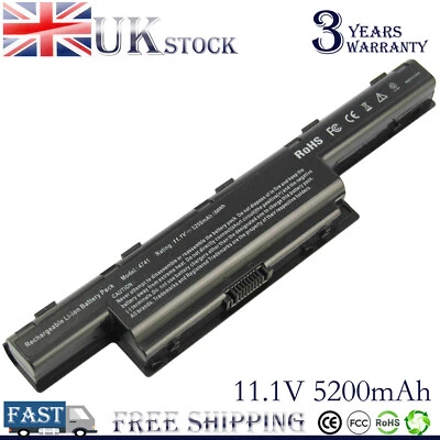 AS10D81 AS10D73 Battery For Acer Aspire 4252 4333 4339 4349 4560 4625 4733Z 7741 - Image 1 of 4