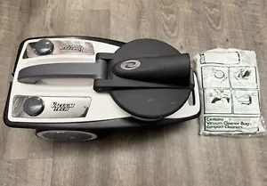 VORTECH FORCE Vacuum Tech Canister Vacuum Italy W/ Bags - READ - Missing Wheel - Picture 1 of 9