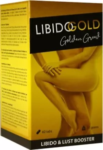 Morningstar Libido Gold Golden Greed für Mann + Frau Potenzpillen Orgasmus Sex - Bild 1 von 2
