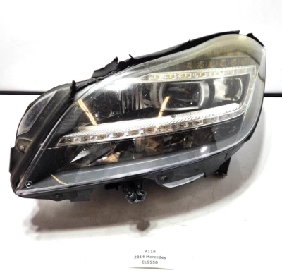 ✅ 12-14 OEM Mercedes W218 CLS550 CLS63 Left Driver Side Xenon Headlight Assy* - Image 1 of 4