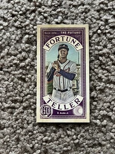 2019 Topps Gypsy Queen - Fortune Teller Mini #FTM RAJ Ronald Acuña Jr. - Picture 1 of 2
