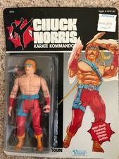 Kenner Chuck Norris Karate Kommandos Battle Gear Action Figure Sealed 1986