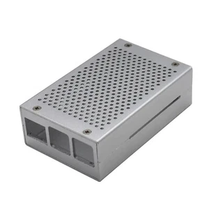 Enclosure Protective Metal Box Case Cover For Raspberry Pi 4 B - Afbeelding 1 van 12