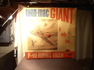 Wen-Mac Giant P-40 Flying Tiger - EMPTY BOX ONLY - Picture 1 of 7