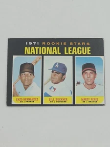 1971 Topps Stars Enzo Hernandez Marty Perez Bill Buckner #529 Rookie RC - Picture 1 of 2