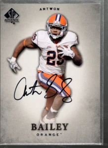 B1151- 2012 SP Authentic Autographs #12 Antwon Bailey Auto SAMPLE PIC - Picture 1 of 2