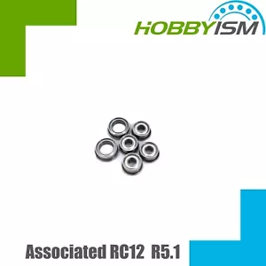 Associated RC10 R12 R5 R5.1 R5.2 Metal Ball Bearing Set ABEC-3 - Picture 1 of 3