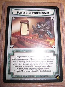 RESPECT ET RECUEILLEMENT LEGEND OF THE FIVE RINGS 2001 AEG PROMO LOTUS NOIR RARE - Picture 1 of 1