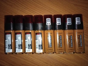 Lor of 8 L'Oreal Paris Infallible 32 HR Fresh Wear Liquid Foundation 515 Copper - Picture 1 of 2