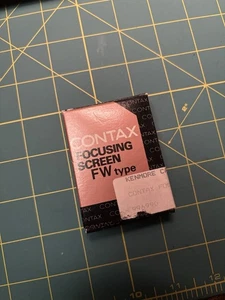 Contax Focusing Screen FW-1 Horizontal Split Microprism type for ST RX RXⅡ AX - Picture 1 of 5