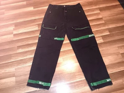 VTG Marithe Francois Girbaud green Shuttle Tape black Jeans Mens SZ 39X33 - Image 1 of 4