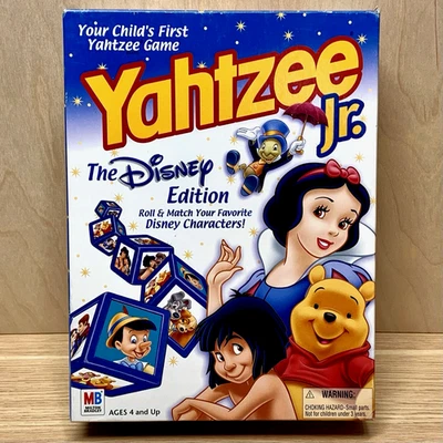 Yahtzee Jr. – The Disney Edition (MB Games) – Incomplete Game – Missing 1 Token - Image 1 of 4