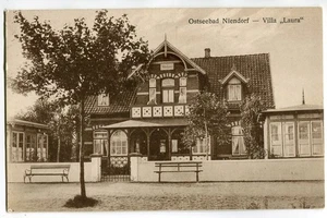 Postal Ostseebad Niendorf, Villa Laura 1928 - Imagen 1 de 2