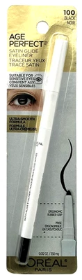 L'Oreal Age Perfect Satin Glide Eyeliner with Mineral Pigments 100 Black - Image 1 of 4