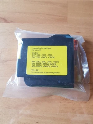 Brother Tintenpatrone yellow ink cartridge in OVP für MFC-235C u.a. - Bild 1 von 4