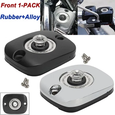 Cubierta de cilindro maestro de freno delantero para Harley Softail Dyna Low Rider Super Glide Foto 1 de 4