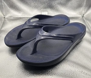 Oofos OOlala Sandals Purple Womens Size 10 Used Condition - Picture 1 of 3