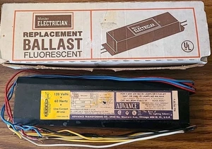 Advance RQM-2S40-3-TP Schnellstart-Vorschaltgerät 2 - 40 Watt 120 V 0,80 Ampere 60 Hertz - Bild 1 von 10