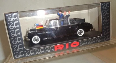 Rio 1:43 Mercedes 300 D, 1963 "Kennedy-Adenauer" in OVP - Bild 1 von 2