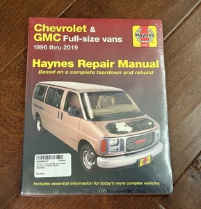 Haynes 24081 Chevrolet & GMC Full Size Vans 1996-2005 Repair Manual - Picture 1 of 5