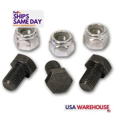 Moroso 38764, Set of 3 Th350/400 Converter Bolt Steel Black Performance Parts - Image 1 of 4