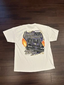 Patron Tequila Shirt Mens Size XL Alexis Dejoria Nitro Funny Car Logo - Picture 1 of 7