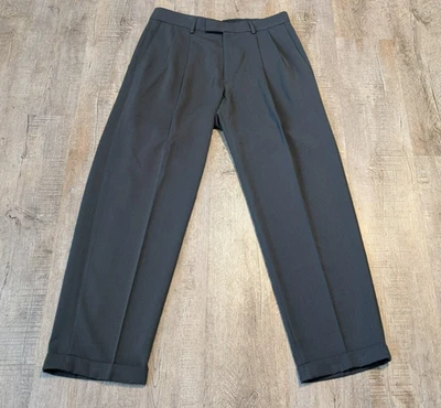 Men's Dress Pants Size 32x30 | New With Tags | Haggar Smart Fiber Flex Gray - Image 1 of 4
