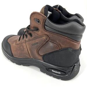 Botas de trabajo de cuero Reebock para hombre talla 17W RB7755 punta compuesta nuevas con etiquetas - Imagen 1 de 10