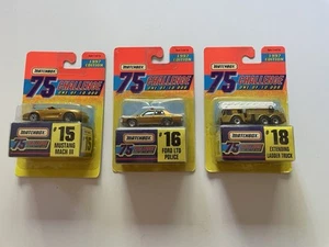Matchbox 75 Challenge Gold.  Konvolut (3). - Bild 1 von 1