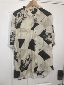 JAMS WORLD WATERCOLOR FLORAL S/S SHIRT Rayon Hawaiian sz XXL Shirt Loud - Picture 1 of 5