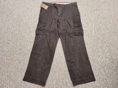 Dockers Cargo Pants Mens 40x32 Brown Iconic Relaxed Fit Utility Workwear Outdoor - Image 1 of 4