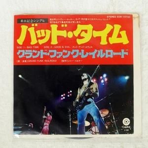 GRAND FUNK RAILROAD BAD TIME CAPITOL ECR10740 Japan VINYL 7 - Picture 1 of 1