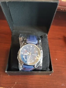 MiGEER Quartz Watch Navy Band - Picture 1 of 2