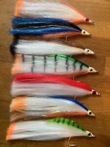 3 X QUALITY PIKE FLIES SIZE 4/0 BY AQUASTRONG VARIOUS PATTERNS