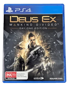 Deus Ex Mankind Divided - Day One Edition PS4 Game Free Post VGC - Picture 1 of 5