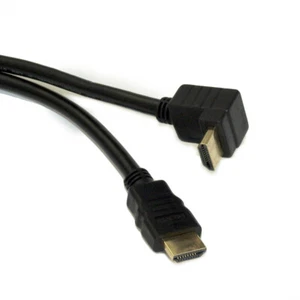 Cable HDMI de alta velocidad 3 pies 90 grados en ángulo 4K@60Hz/18 Gbps 28 AWG - Imagen 1 de 2
