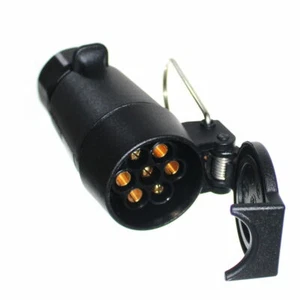 1 coupling socket as plug 7-pin for 12V contrast plug extension socket new - Picture 1 of 2