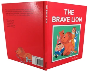 The Brave Lion by Diane Jackman Hardcover 1989 Learning to Read - Picture 1 of 4