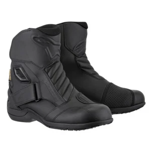 Alpinestars Newland Gore-Tex Mid Length CE Waterproof Motorcycle Boots - Black - Picture 1 of 3