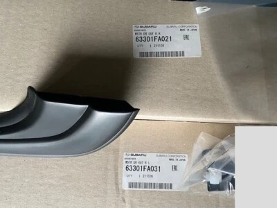 SUBARU Genuine Rear Door Belt Weatherstrip Set 63301FA021 63301FA031 GC8 Impreza - Изображение 1 из 4