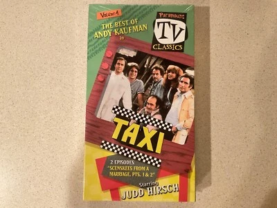 Taxi - The Best of Andy Kaufman Volume 4 (VHS, 2000) Judd Hirsch - Sealed Foto 1 de 4